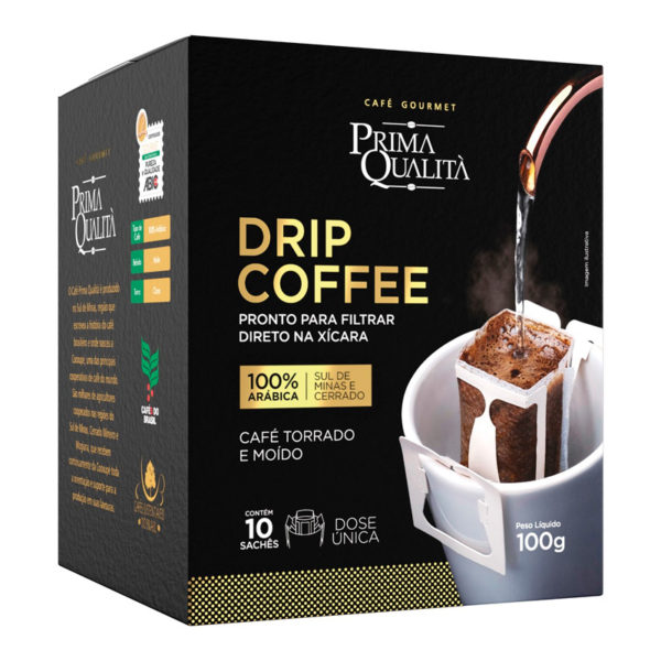 Drip Coffee Prima Qualita cx com 10 saches