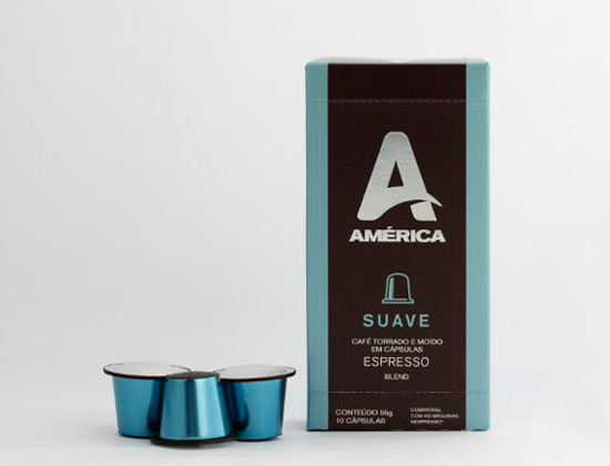 Capsulas Compatíveis Nespresso Café America Aroma Suave